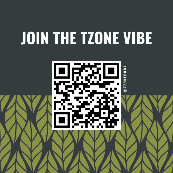 T.Zone Boba: design piece tzone boba qr code 01